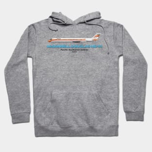 McDonnell Douglas MD-81 - Pacific Southwest Airlines Hoodie